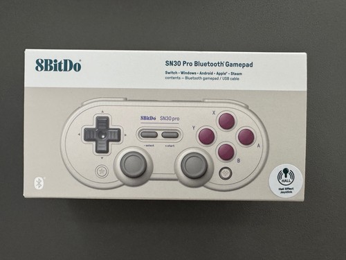 8bitdo sn30 pro gamepad - gamepad, hall