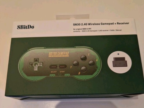 8bitdo sn30 wireless gamepad - sn30,