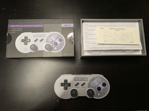 8bitdo sn30 pro gamepad - 8bitdo,
